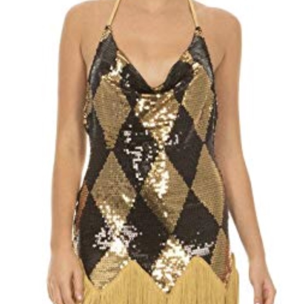 Harley Quinn Sequin Dress